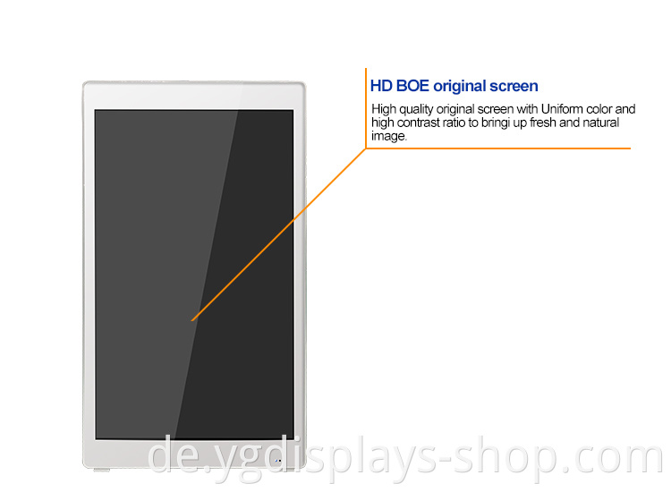 lcd advertising players kiosk